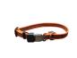 Preview: Gummiertes Halsband verstellbar mit Clicklock